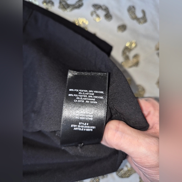 Sunday Best Womens Medium ButtonUp Collard Cropped Blouse Shirt Top Like New - Picture 8 of 9